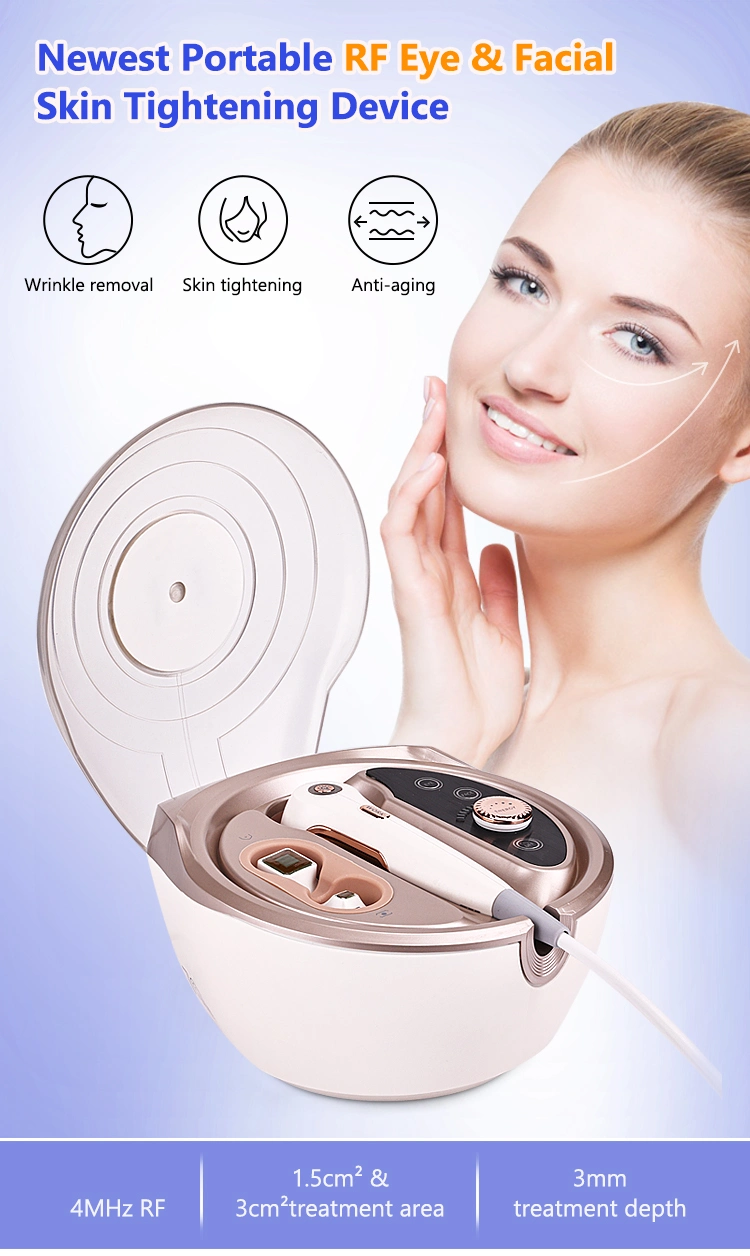 Portable Face Lift Care Beauty Device Eye Skin Tightening Removal Wrinkle Facial RF Device