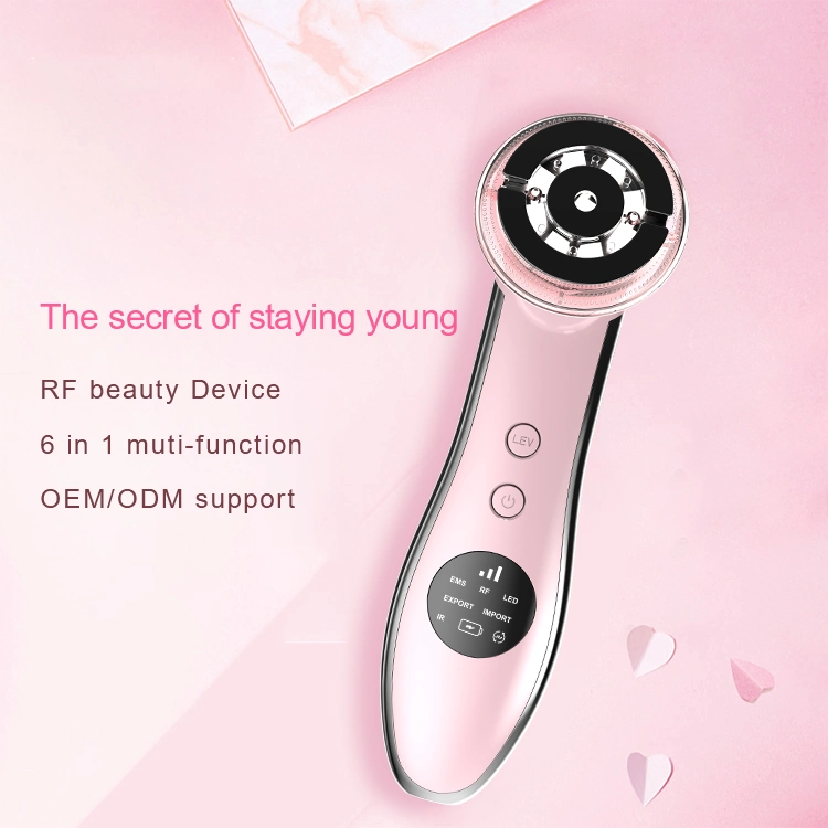 Mini RF Radio Frequency Beauty Instrument EMS Facial Massager Multifunctional Beauty Device for Wrinkle Removal